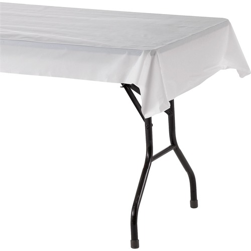 Genuine Joe Banquet-size Plastic Table Cover
