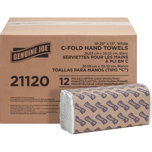 Genuine Joe C-fold Paper Towels