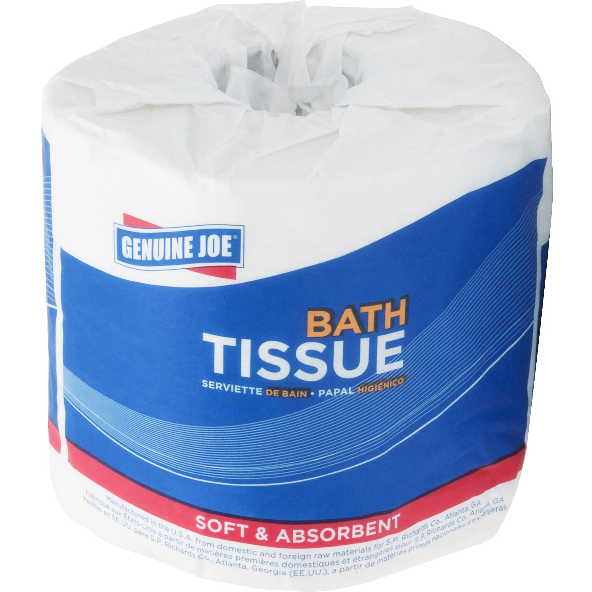 Genuine Joe 2-ply Standard Bath Tissue Rolls