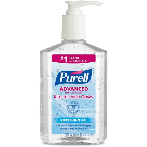Gojo Purell Instant Hand Sanitizer Pump Dispenser Bottle