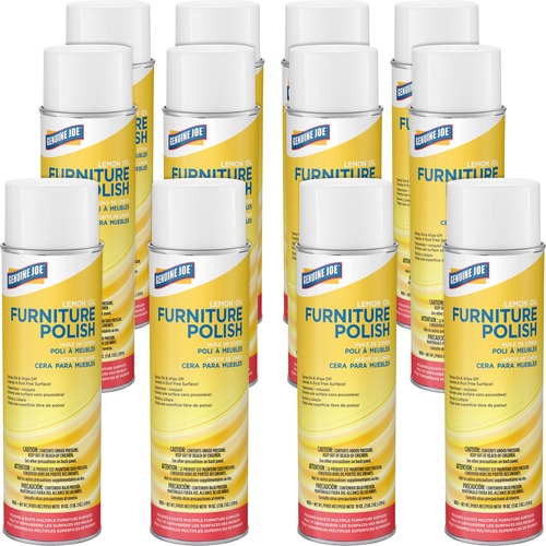 Genuine Joe Lemon Scent Furniture Polish