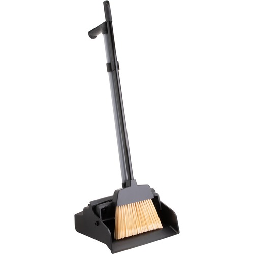 Genuine Joe Plastic Lobby Dust Pan Combo Kit