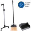 Genuine Joe Plastic Lobby Dust Pan Combo Kit - Image 3