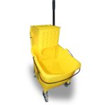 Genuine Joe 35 QT Side Press Mop Bucket Wringer Combo - Image 4