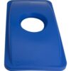 Genuine Joe 23-gallon Recycling Bin Round Cutout Lid - Image 2