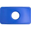 Genuine Joe 23-gallon Recycling Bin Round Cutout Lid - Image 5
