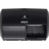 Compact 2-Roll Side-by-Side Coreless High-Capacity Toilet Paper Dispenser